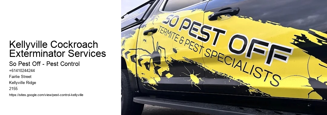 Kellyville Cockroach Exterminator Services
