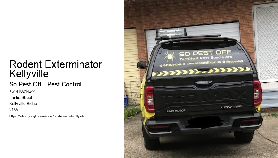 Rodent Exterminator Kellyville
